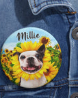 The Sunflower Custom Pin