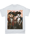 'The Pirates' Personalized 3 Pet T-Shirt