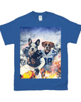 'Dallas Doggos' Personalized 2 Pet T-Shirt