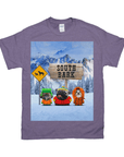 'South Bark' Personalized 3 Pet T-Shirt