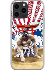'The Sumo Wrestler' Personalized Phone Case