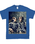 'The Army Veterans' Personalized 2 Pet T-Shirt