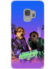 'A Night at the Pawsbury' Personalized 2 Pet Phone Case