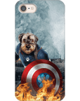 'Captain Doggmerica' Personalized Phone Case