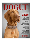 'Dogue' Personalized Pet Standing Canvas