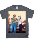 '2Paw and Notorious D.O.G. California Edition' Personalized 2 Pet T-Shirt