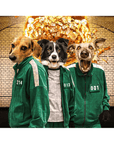'Squid Paws' Personalized 3 Pet Puzzle