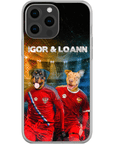 'Russia Doggos' Personalized 2 Pet Phone Case