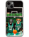 'Boston Walkies' Personalized 2 Pet Phone Case