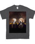 'The Admiral And The Captain' Personalized 2 Pet T-Shirt