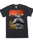 'The Baseball Player' Personalized Pet T-Shirt
