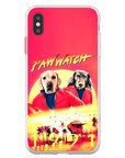 'Paw Watch 1991' Personalized 2 Pet Phone Case