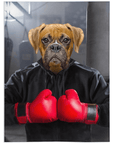 'The Boxer' Personalized Pet Blanket