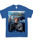 'Black Pawnther' Personalized Pet T-Shirt