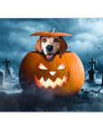 'The Pawmpkin' Personalized Pet Poster