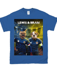 'Scotland Doggos' Personalized 2 Pet T-Shirt
