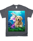 'The Mermaid' Personalized Pet T-Shirt