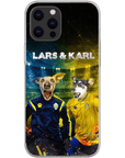 'Sweden Doggos Euro Football' Personalized 2 Pet Phone Case