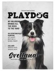'Playdog' Personalized Pet Blanket