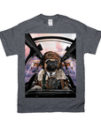 'The Pilot' Personalized Pet T-Shirt