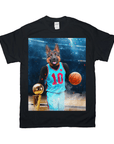 'The Basketball Player' Personalized Pet T-Shirt
