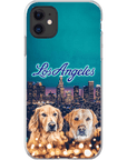 'Doggos of Los Angeles' Personalized 2 Pet Phone Case
