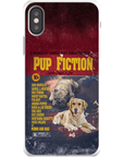 'Pup Fiction' Personalized 2 Pet Phone Case
