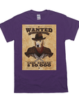'The Wanted' Personalized Pet T-Shirt