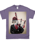 'The Bagpiper' Personalized Pet T-Shirt