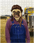 'Hillbilly' Personalized Pet Puzzle