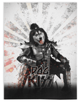 'Kiss Doggo' Personalized Pet Blanket