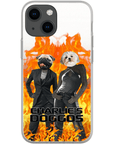 'Charlie's Doggos' Personalized 2 Pet Phone Case