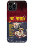 'Pup Fiction' Personalized 2 Pet Phone Case