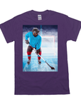 'The Hockey Player' Personalized Pet T-Shirt