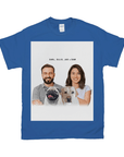 Personalized Modern 2 Pet & Humans T-Shirt