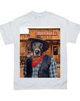 'The Cowboy' Personalized Pet T-Shirt