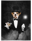 'The Magician' Personalized Pet Blanket