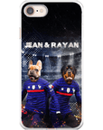'France Doggos' Personalized 2 Pet Phone Case