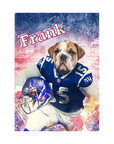 'New York Doggos' Personalized Pet Standing Canvas