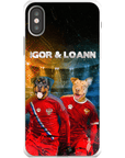 'Russia Doggos' Personalized 2 Pet Phone Case