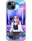 'The Female DJ' Personalized Phone Case