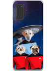 'Doggo-Trek' Personalized 3 Pet Phone Case
