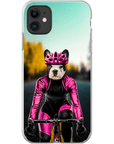 'The Female Cyclist' Personalized Phone Case