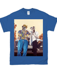 '2Paw and Notorious D.O.G. California Edition' Personalized 2 Pet T-Shirt