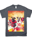 'Kansas City Doggos' Personalized 2 Pet T-Shirt