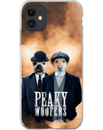 'Peaky Woofers' Personalized 2 Pet Phone Case