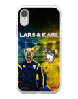 'Sweden Doggos Euro Football' Personalized 2 Pet Phone Case