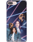 '1980s Lazer Portrait Pet(Male)/Human(Female)' Personalized Phone Case