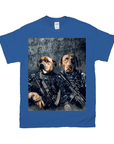 'The Navy Veterans' Personalized 2 Pet T-Shirt