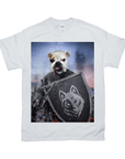 'The Warrior' Personalized Pet T-Shirt